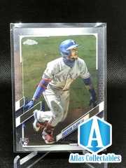 2021 Topps Chrome #184 ANDERSON TEJEDA Texas Rangers ROOKIE CARD